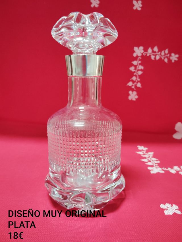 Botellas cristal diseño original