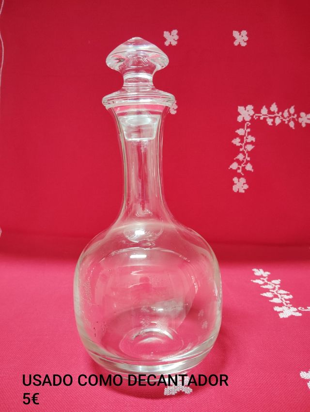 Botellas cristal diseño original
