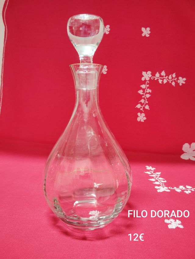 Botellas cristal diseño original