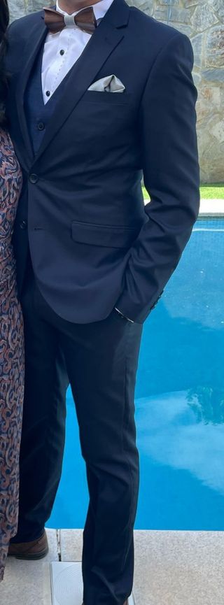 Traje vestir hombre