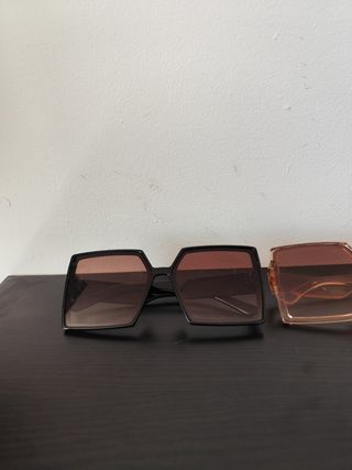 Gafas sol cuadradas - 2 pares