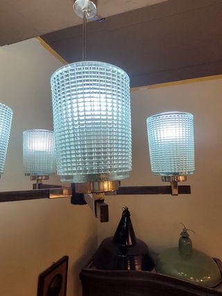 Lampada a sospensione Mid-Century 5 luci