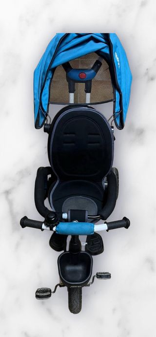Triciclo Fascol Plegable Azul