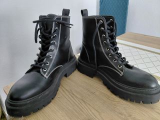 Botas plataforma negras