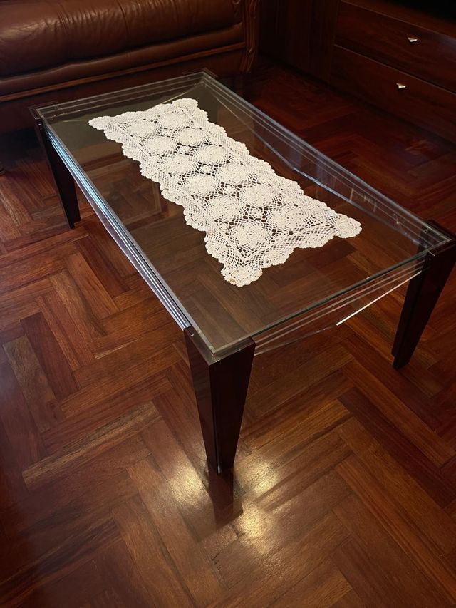 Muebles salón antiguos madera