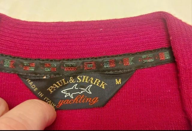 Jersey Paul Shark rojo