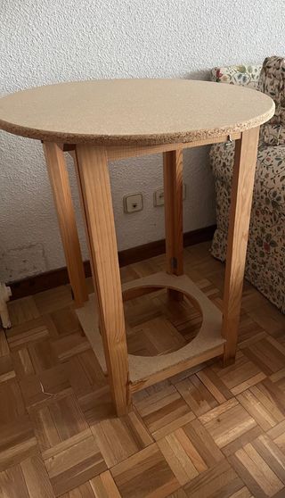 Mesa camilla aglomerada 