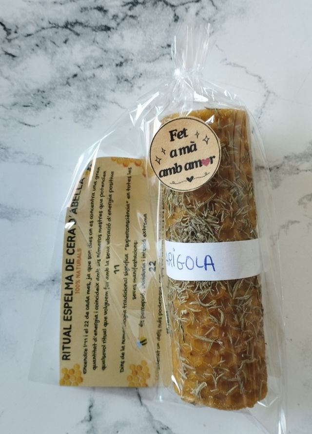 Vela Ritual Abeja Tomillo