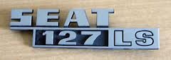 Anagramas SEAT 127 1a serie "LS" y 2a serie "C"