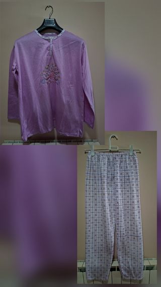 Pijama morado XL - Otoño/Invierno