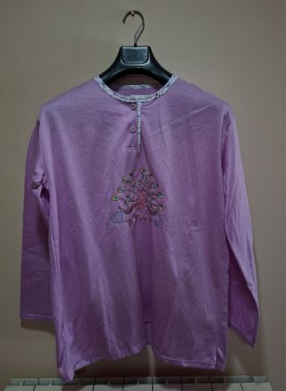 Pijama morado XL - Otoño/Invierno