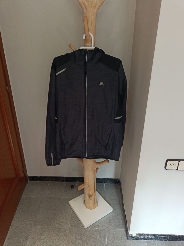 Chaqueta Kalenji running negra