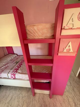 Litera infantil madera - 2 camas