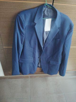Traje hombre azul marino