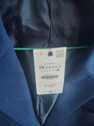 Traje hombre azul marino