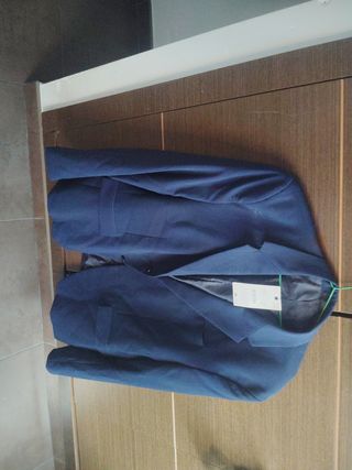 Traje hombre azul marino