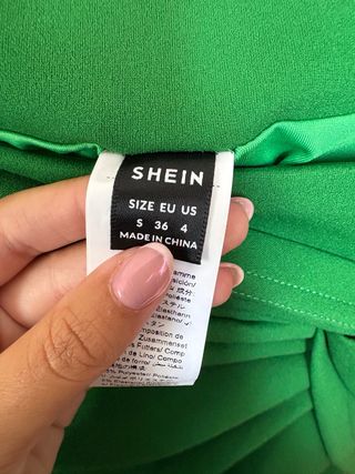 Mini falda SHEIN verde - Talla S