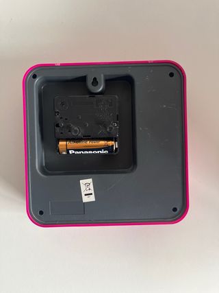 Orologio rosa per bambini - apprendimento