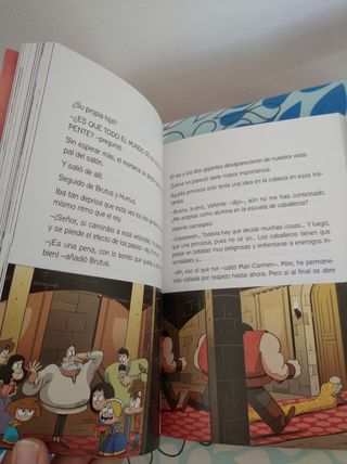 Libro infantil , los forasteros del tiempo.