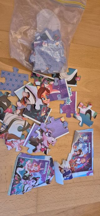 Puzzle Enchantimals 2 en 1