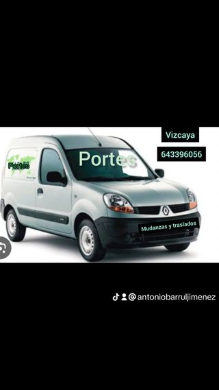 Se hacen portes traslados de mini mudanzas 