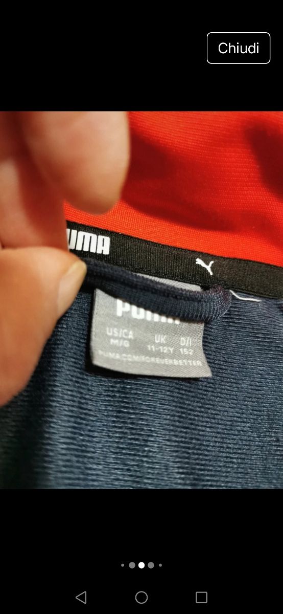 Tuta Puma bambino 11-12 anni