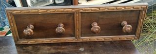Recibidor antiguo 3 piezas madera
