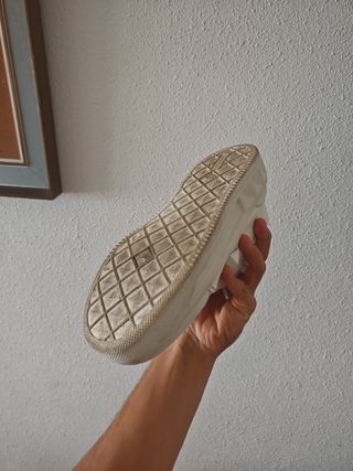 Zapatillas Valentino Garavani blancas, talla 40