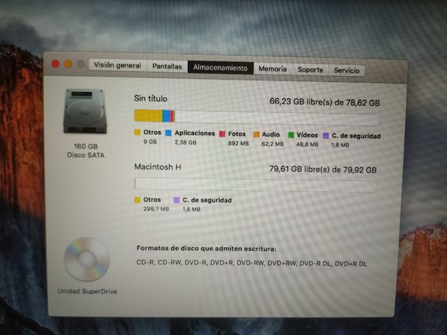 Portátil Apple Mac - Plata