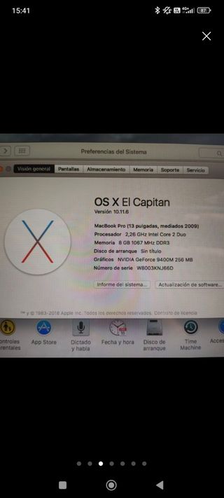 Portátil Apple Mac - Plata