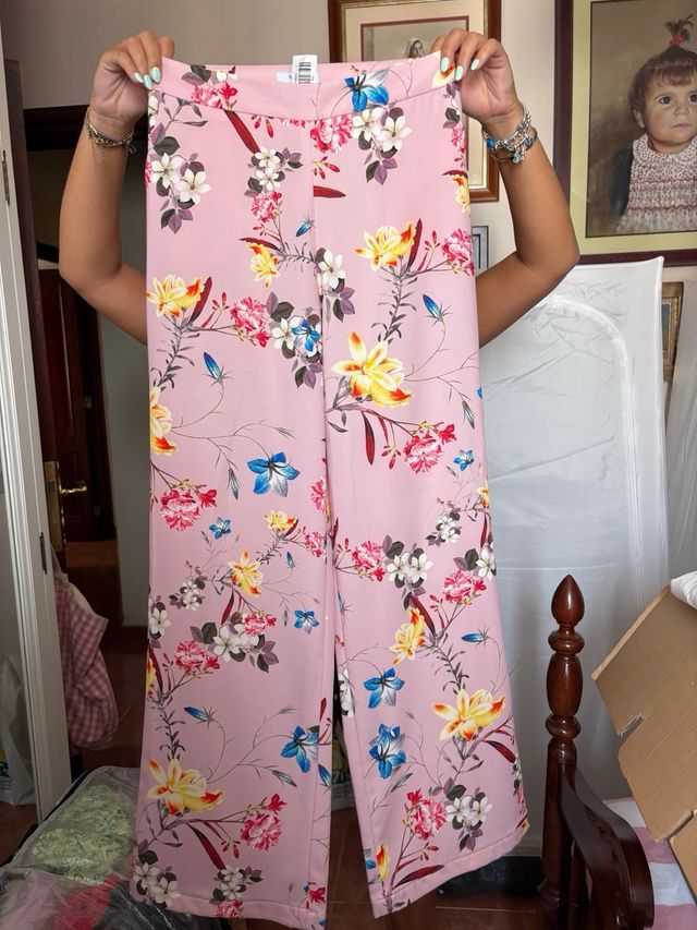 Fórmula Joven pantalón rosa 36