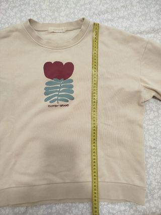 Sudadera Clotsy Brand - Beige