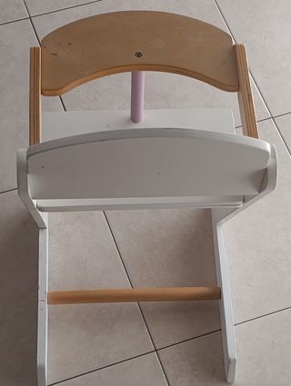 TRONA MADERA BEBÉ.
