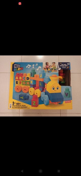 Tren musical Mega Bloks ABC