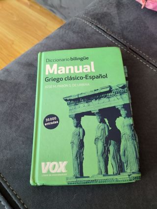 Diccionario Manual Griego. Griego clásico-Españ...
