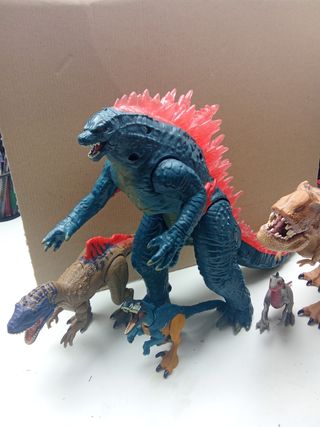 Figuras Jurassic World X Godzilla