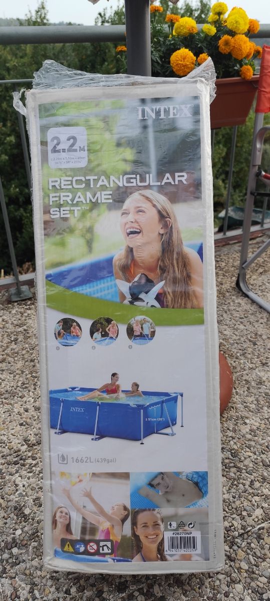 Piscina Intex Rectangular 2,20x1,50m