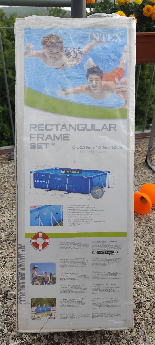 Piscina Intex Rectangular 2,20x1,50m