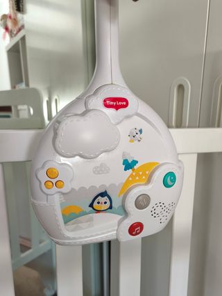 Móvil musical cuna bebé