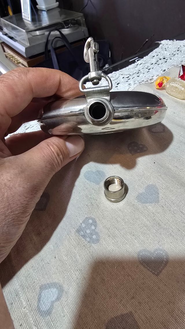 Borraccia Whisky vintage metallo