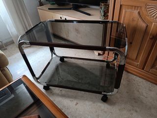 Mesa centro vintage, años 70.
