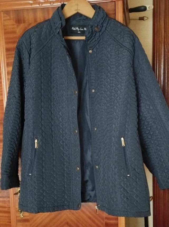 Anorak Azul Marino 4XL - Nuevo