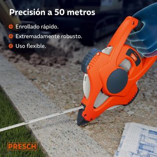 Cinta métrica 50m - PRESCH