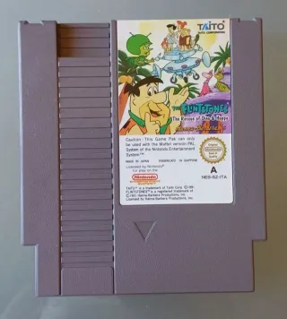 The Flintstones gioco Nintendo Nes ITA
