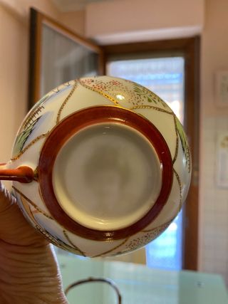 Servizio tè giapponese composto da 5 tazze 