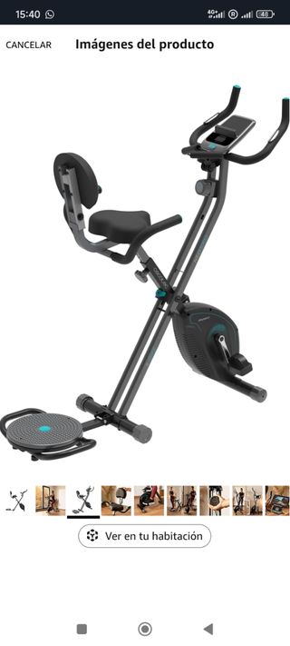 Bicicleta estática Cecotec
