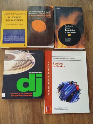 Libros dj música electrónica 