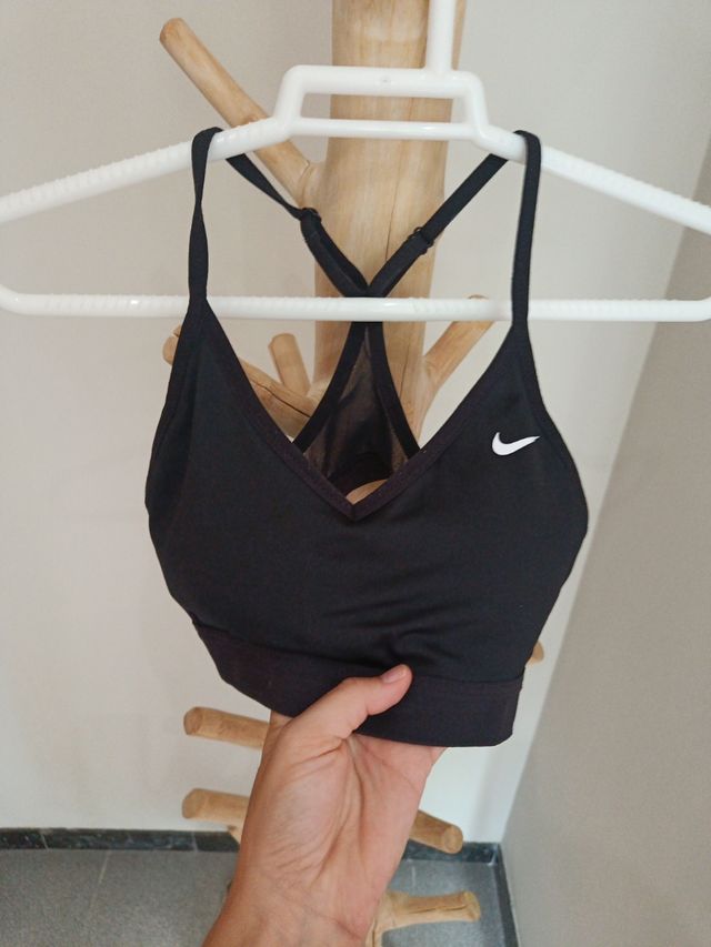 Sujetador deportivo NIKE negro