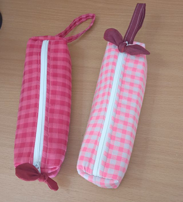 Estuche escolar rojo 