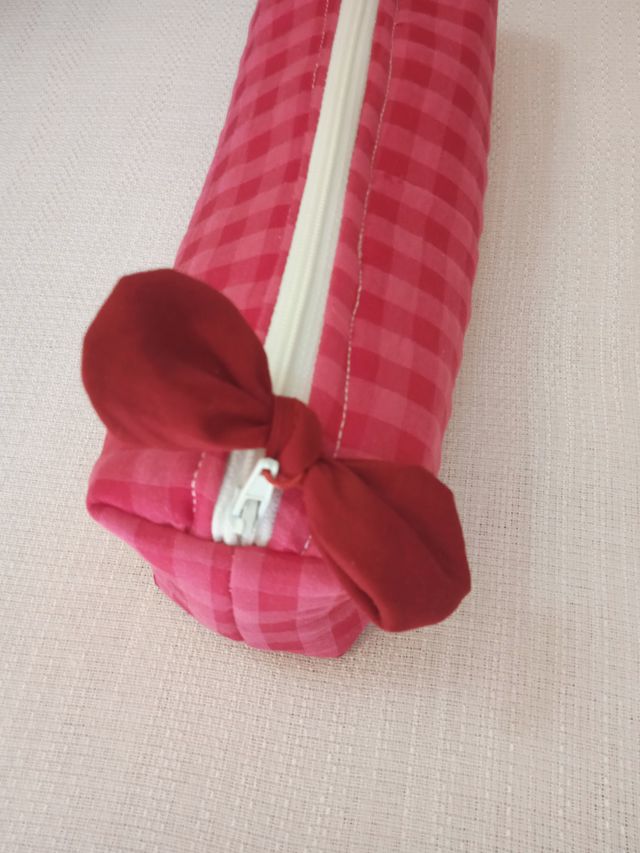 Estuche escolar rojo 